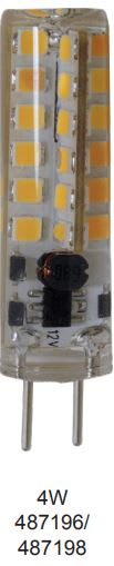Lamp, 3 W Bi-Pin GY.6.35 80+ 280 Lumens 2700K LED Encapsulated