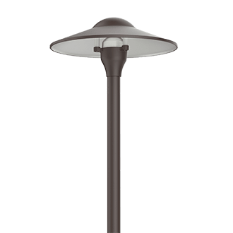Path Light, 5 W Integrated LED 3000K Architectural Bronze Cast Aluminum Dome