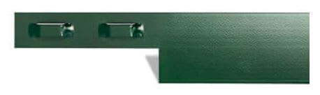 Steel Landscape Edging, Green 1/8" x 6" x 8' w/Pins | ED184016G (GREEN)