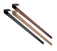 J-Stake, 12.75" x 1.28" x 1.35" Steel Black