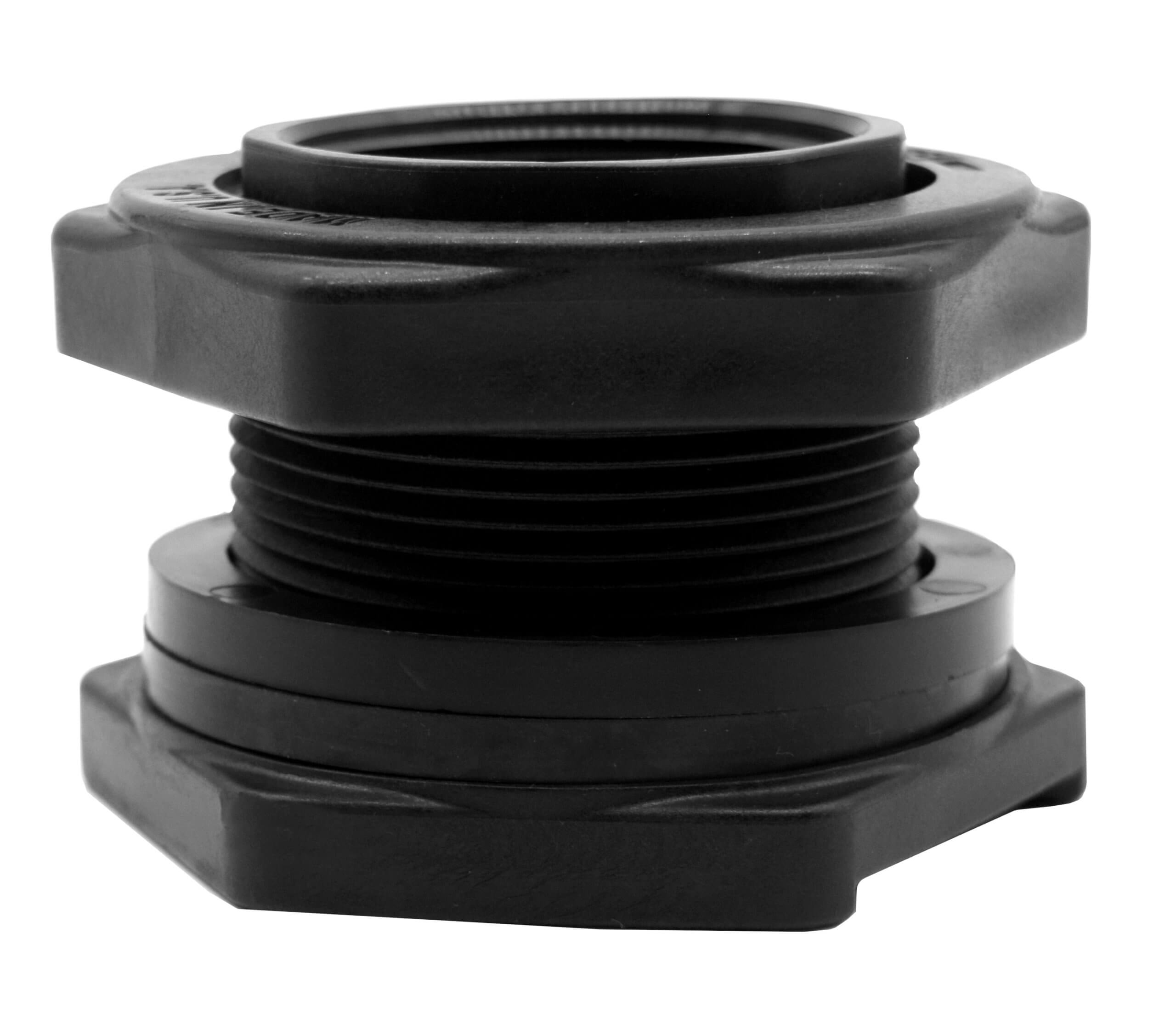 PVC Bulkhead Fitting 2" Heavy Duty | BF200N