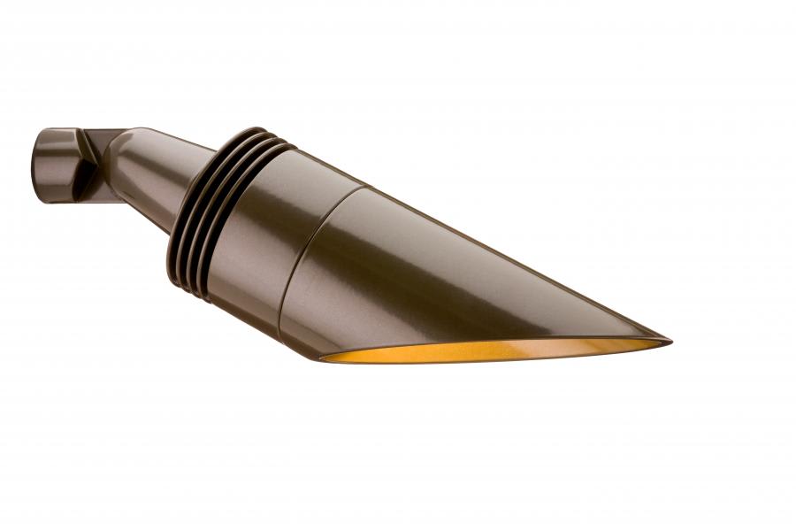 Down Light, 10 W Integrated LED Powder Coated Bronze Metallic Die-Cast Aluminum DE Series Dimming/Zoning Mini Mount