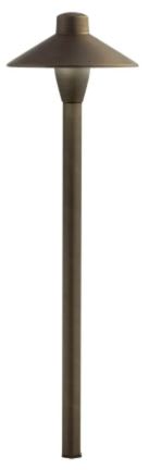 15878 Path Light, Integrated LED 3000 K Brass | 15878CBR30