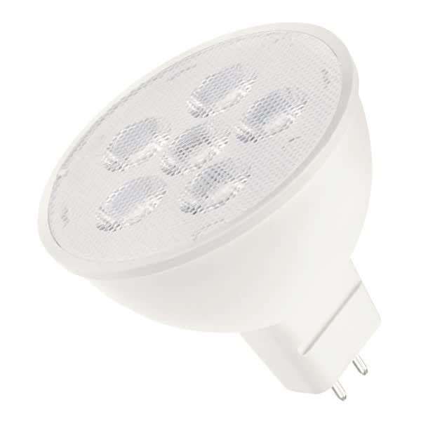 Lamp, 4 W Bi-Pin MR-16 330 Lumens 2700K LED 60° Wide Flood White Contractor Series