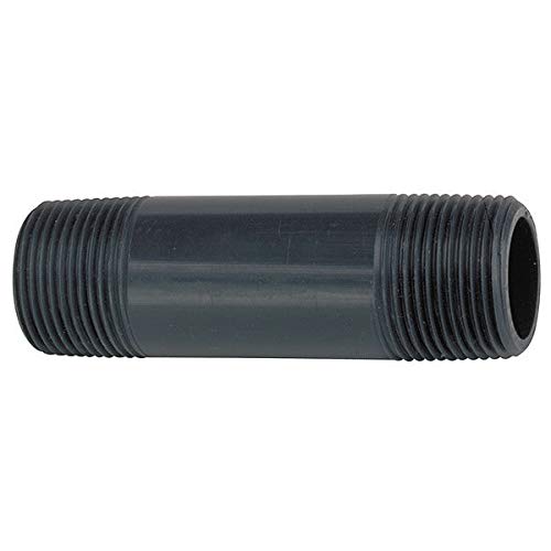 Sch 80 PVC Nipple 3/4" x 4" Toe | NPX044TOE