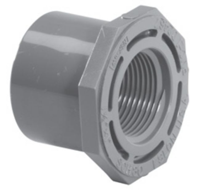 SCH 80 PVC BUSHING SPXF 838-337 | S8PBHSF337