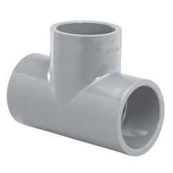 1" Sch 80 CPVC Tee Slip 801-010C Sch 80 CPVC Tee Slip 1In | 801-010C