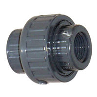 1" Union FPT x FPT Sch 80 PVC FKM | 858-010