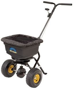 Broadcast Spreader, 38" x 22.5" x 38" Stainless Steel/Poly/Rubber/Aluminum Pro Series Light-Duty
