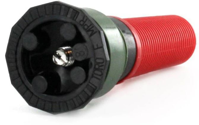 Spray Nozzle, 8' 360° Full Circle Male Threaded 0.05 - 4.58 gpm Plastic Green MPR+ with Screen