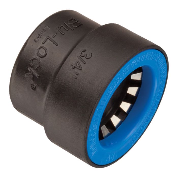 Cap, 3/4"Socket Black/Blue