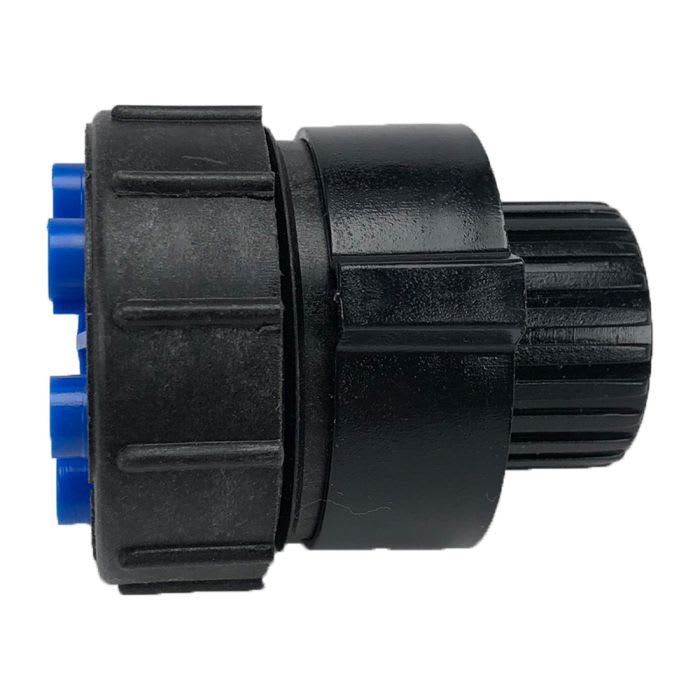 Bowsmith 1 gph 6-Outlet Drip Emitter 1/2" FIPT Inlet | ML210