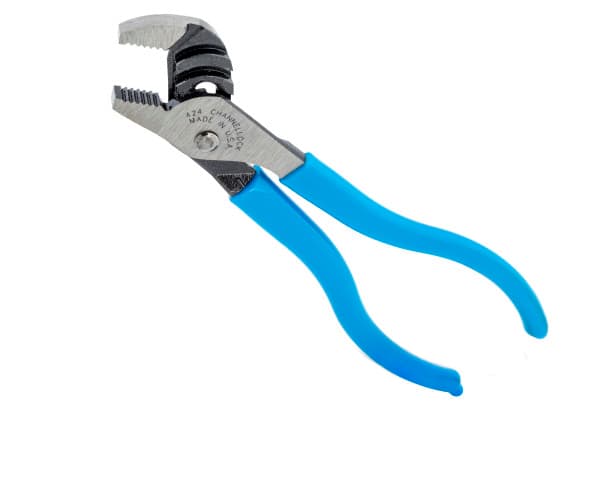 4.5" X 0.33" 1.26" Handle Span X 0.5". Jaw Capacity Straight Jaw Tongue And Groove Plier, High Carbon U.S. Steel | 424