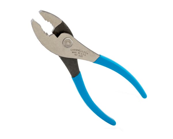 6.5" X 0.96" 1.89" Handle Span Slip Joint Plier, Forged High Carbon U.S. Steel | 526