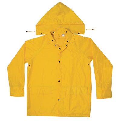 Rain Suit, Medium Yellow Polyester | R102M