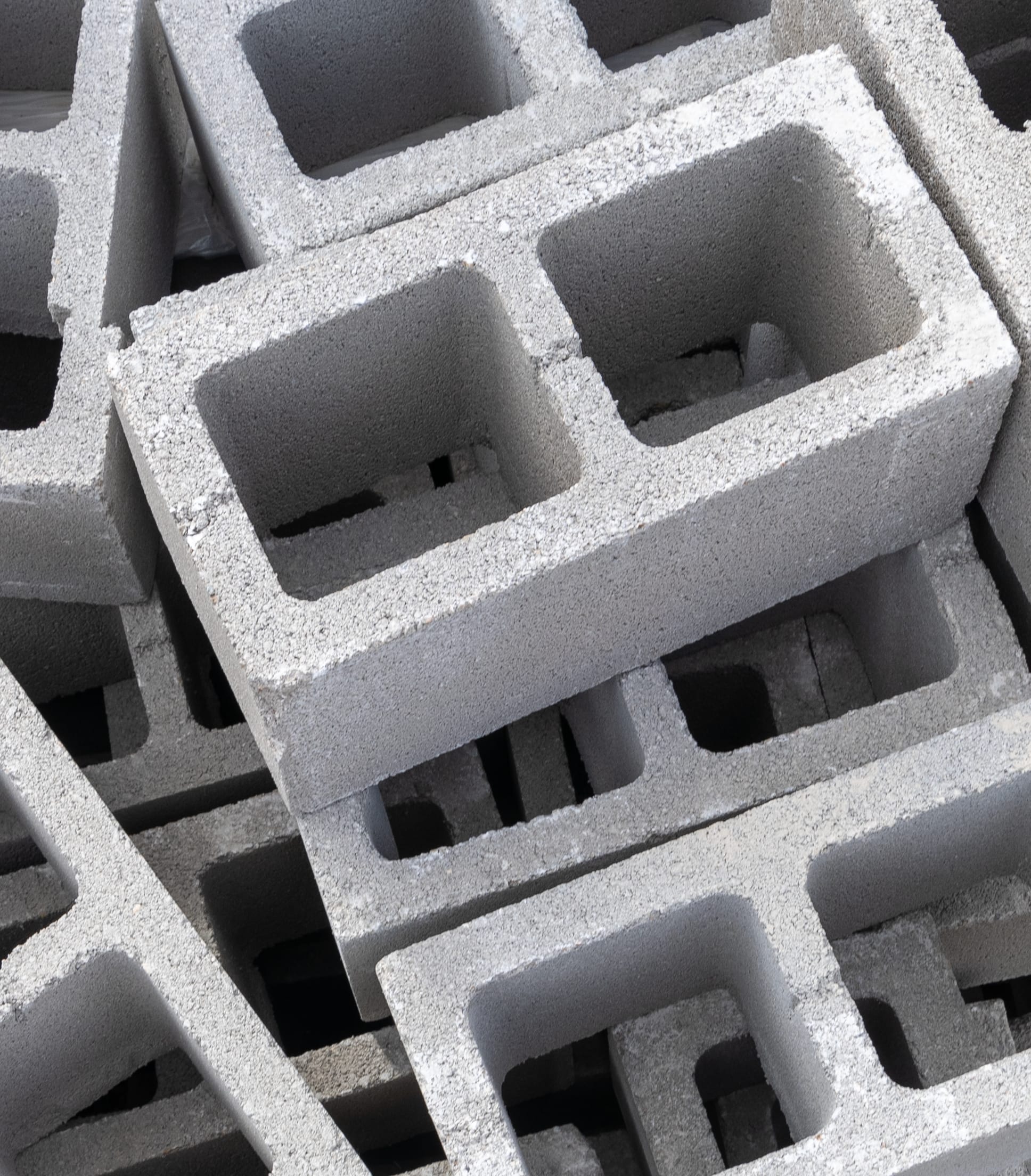 Shot Blast Stone Standard Gray, 8 x 8 x 16" | CONC-NW-STD-GRY-8816