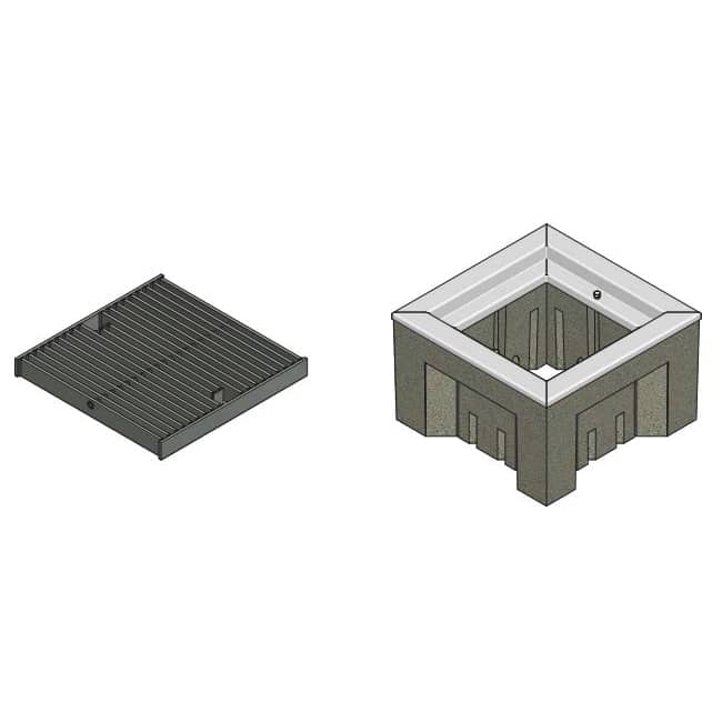 OldCastle Christy V12 Drain Grate Galvanized Steel | CRS3001510