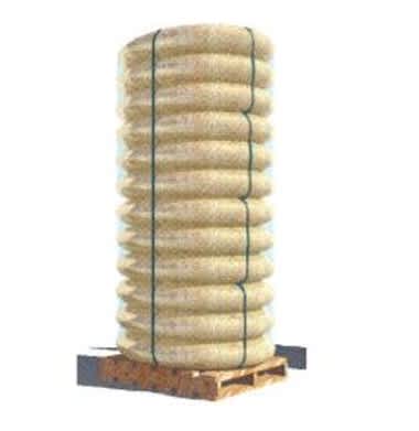 Rice Straw Wattle, 8" x 25' Rice, Burlap net | 4000-4300