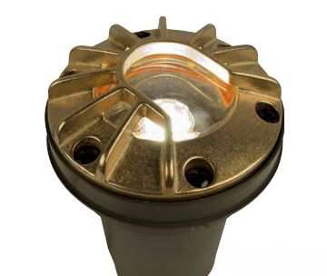 FX In-Ground Light 180 Deg 6-LED Bronze | FC6LEDGW180BZ