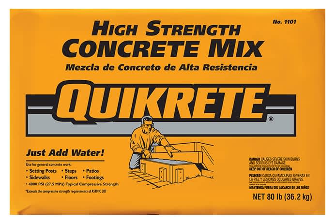 Concrete Readymix 60 Lb. 4000 Psi | QUK110160