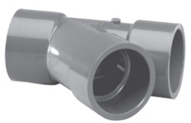 4" Wye Sch 80 PVC Socket | 875-040
