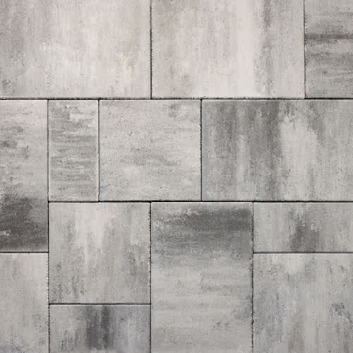 Dimensions Contemporary Paver, Arctic 3-Piece, 12 x (6, 9, 12) x 2-3/8" | 10155408