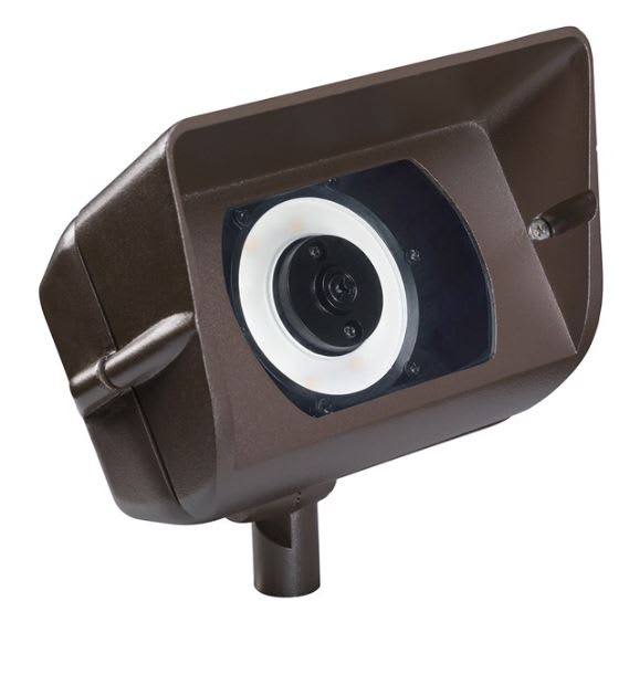 Kichler LED Wall Wash 4W 2700K, Bronze | 16070AZT27