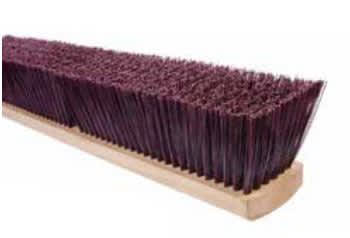 Wood Polystyrene 24" Brown Broom | 2224-A
