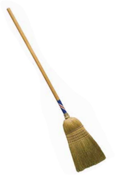 Fiber Broom 37-1/4" Warehouse Broom | 5036-BUNDLED