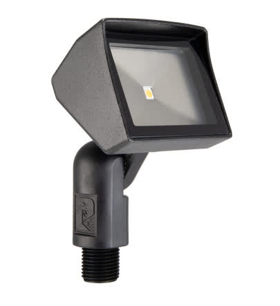 Vista LED FLood Warm W/ Frosted Lens 3 Watt, Light Bronze | GR-5105-Z-3-W-FR