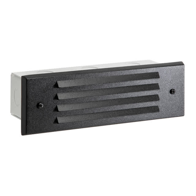 Vista Outdoor Lighting Step & Brick Light Specialty Fixture With Aluminum Housing, Black Finish | SL-4246-B-2.5-W-T3