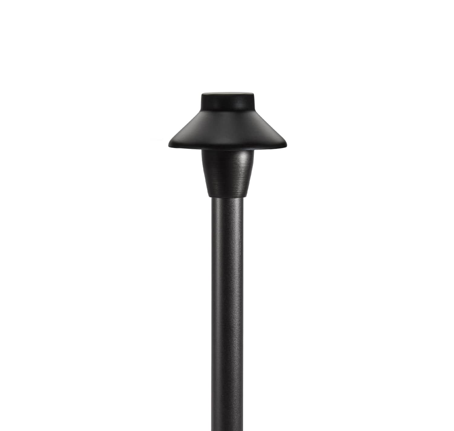 Alliance Outdoor Lighting Path Light W/Frosted Lens, Black 3-1/2"