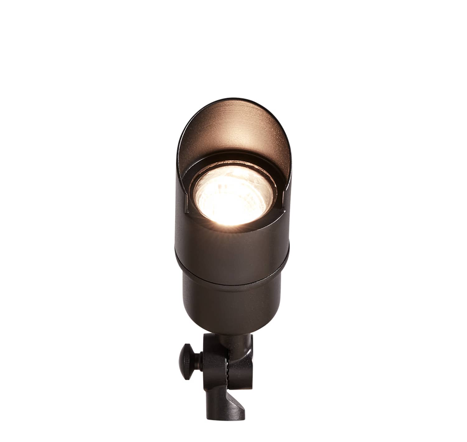 Alliance Up Bullet Mr16 Base No Lamp Bullet Light - Cast Brass - Black Finish | BL115-BLK