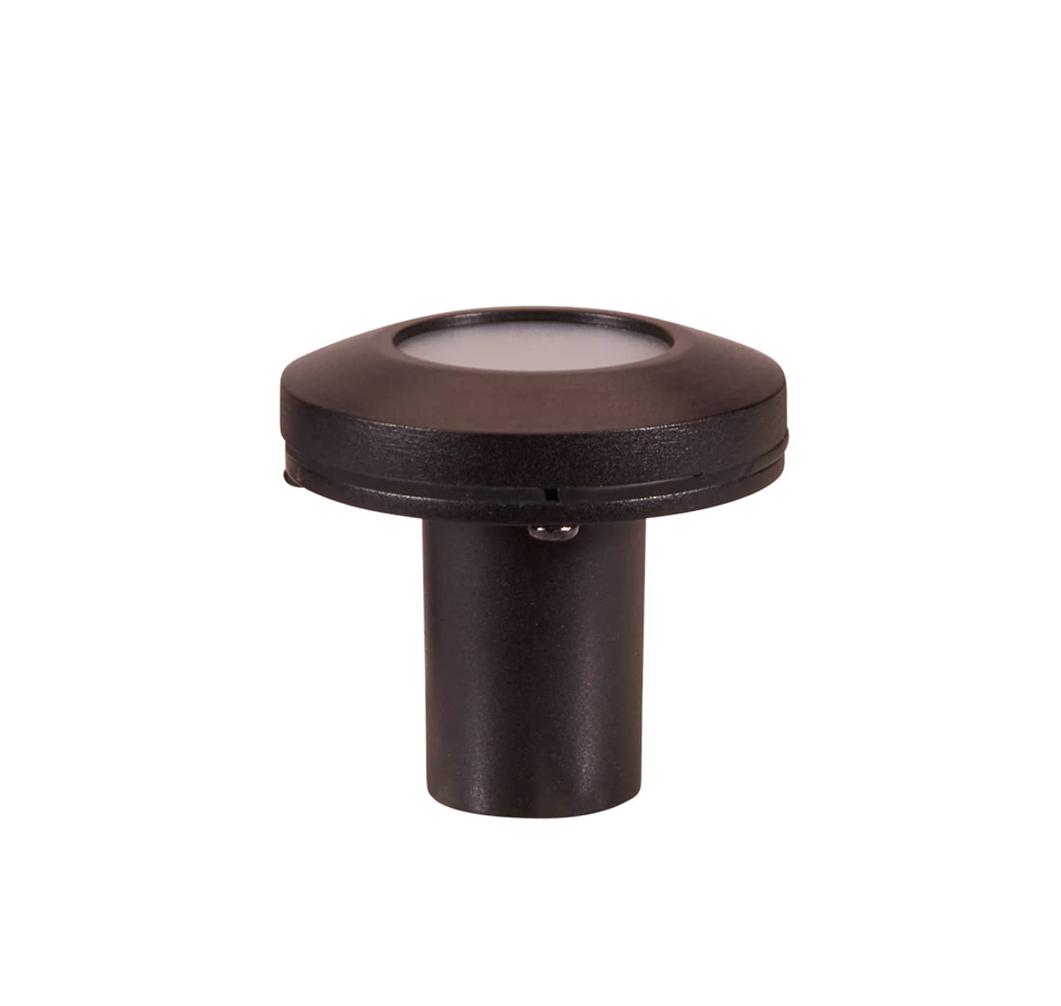 Alliance Outdoor Lighting Brass Mini Light W/ Integrated LED, Black 2-1/4"
