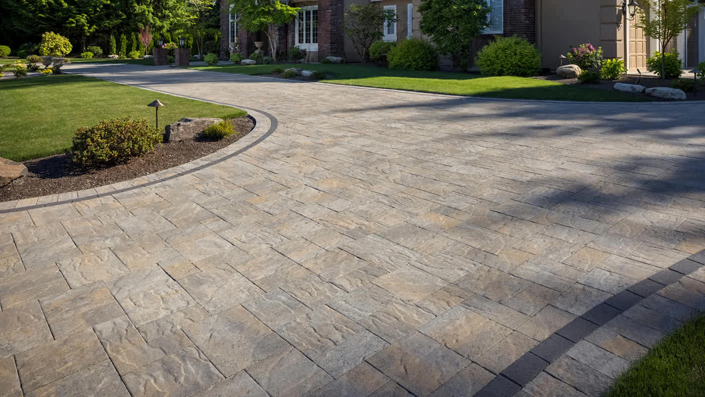 Belgard Avalon Slate Paver, Large 3-Piece, Toscana | 10251370