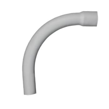 Electrical Conduit, 2" x 48" Bell End PVC 90 Degrees, Sweep | 206-020-48