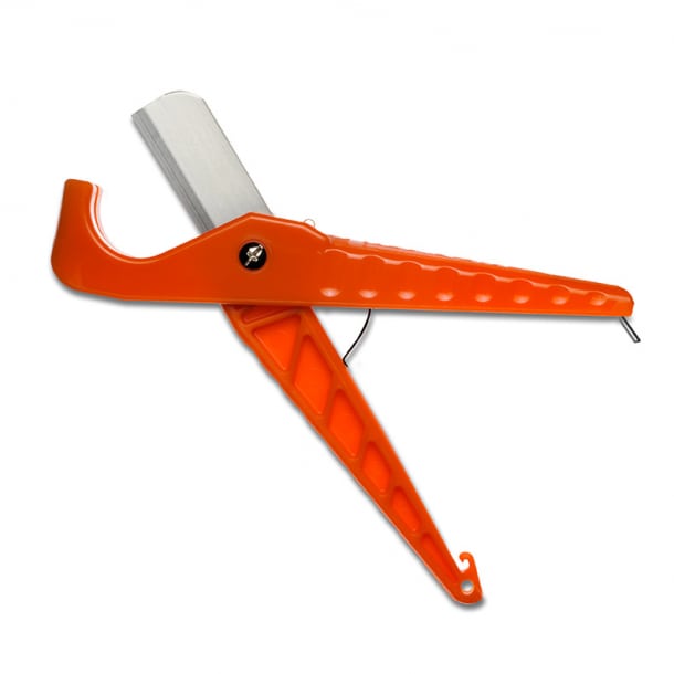 Loaded Pipe Cutter, Stainless Steel Spring Nylon Handle | SL135-O SS