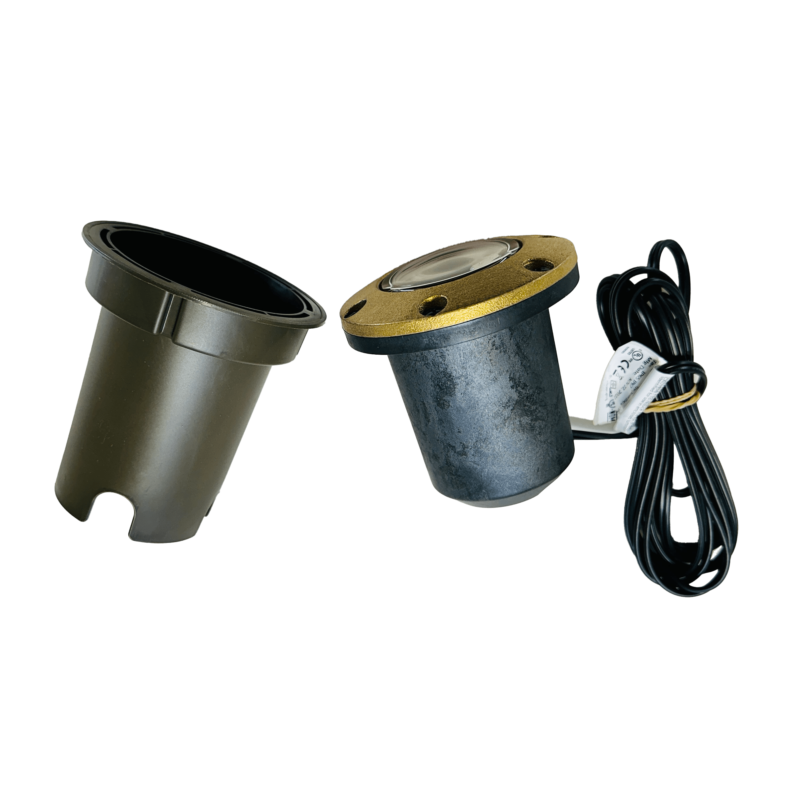 FX Well Light W/Ring Brass No Lamp | FCNLRGBS