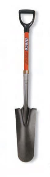 14" Drain Spade Fiberglass Handle, 5.75" | HISS14D