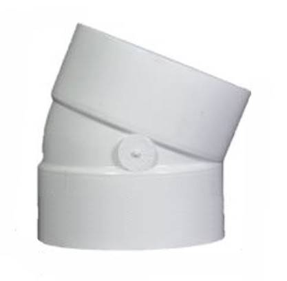 3" Styrene Fitting Elbow 22-1/2 Degrees