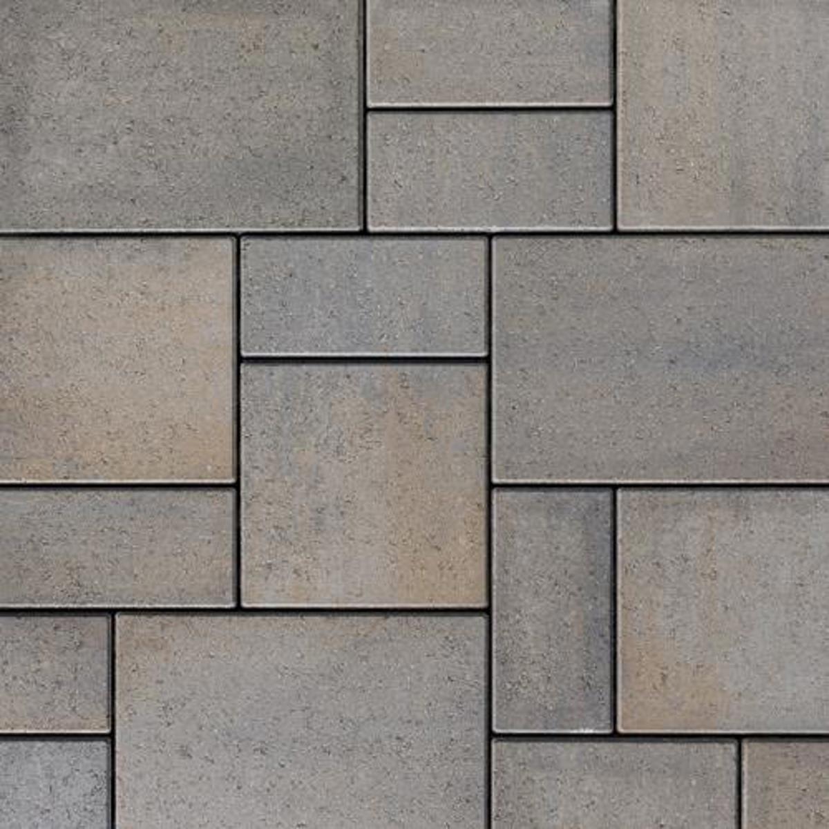 Gforce Modern Traditional Retaining Wall, Champlain Gray, 8 X 9 X 18" |  003440
