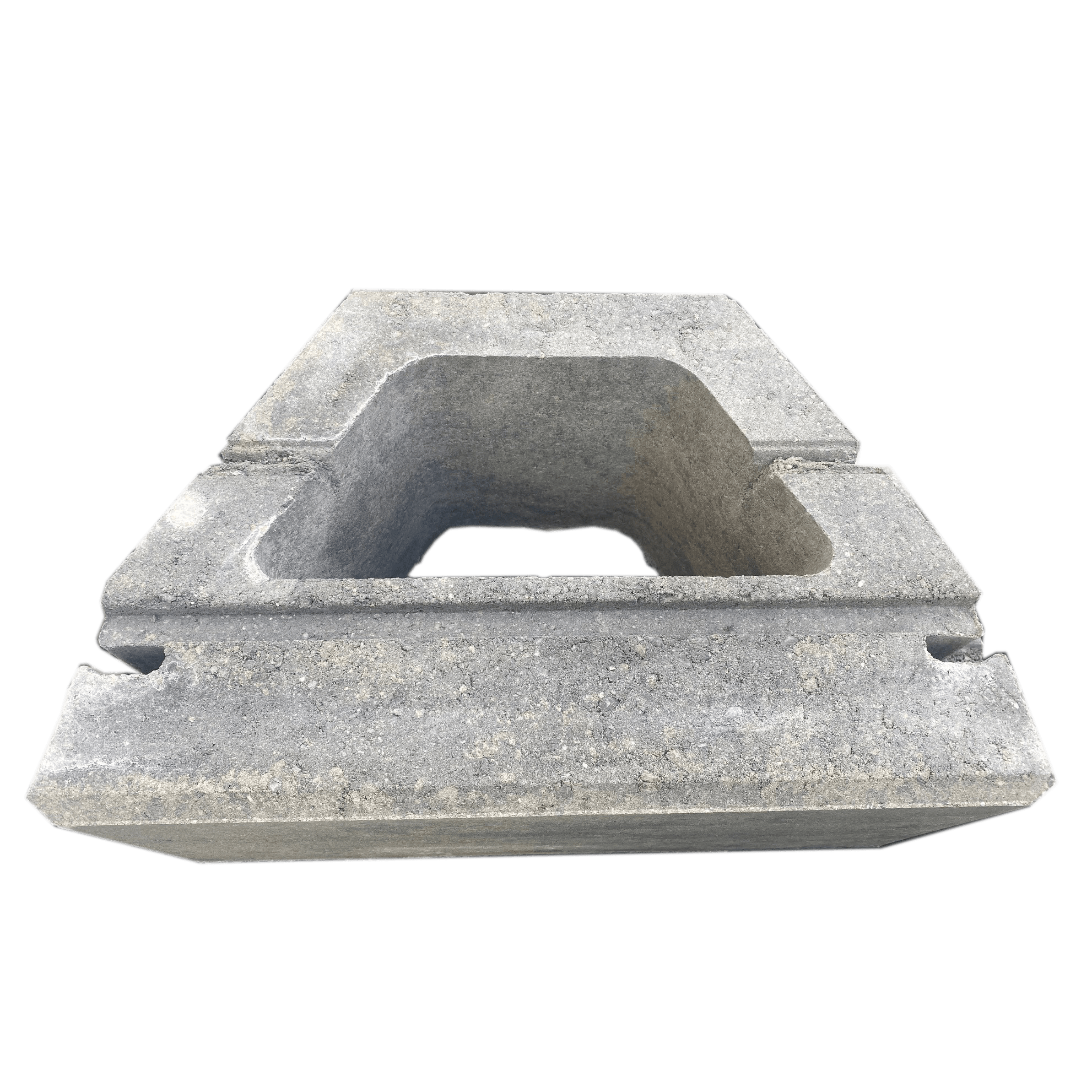 Techo G-Force Wall Shale Gray 8" X 12" X 18" X 9" | 003453