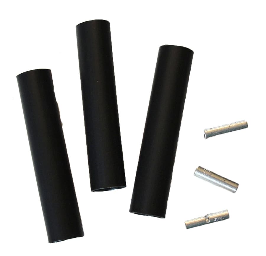 American Granby Black Wall Heat Shrink, Standard | HSSW4