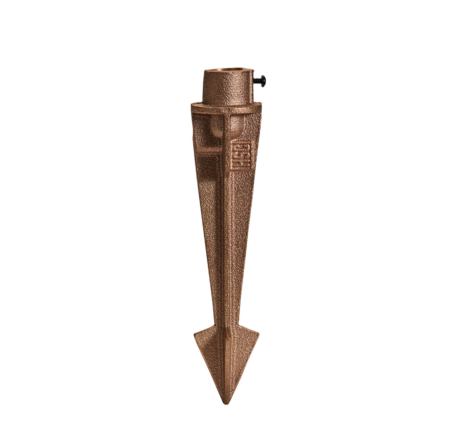 Alliance Uplight No Lamp Adjustable Mr16 Wire Lead 25' 8.5" Ground Stake Sand CAST Bronze 8-1/2” | HSC-BL1