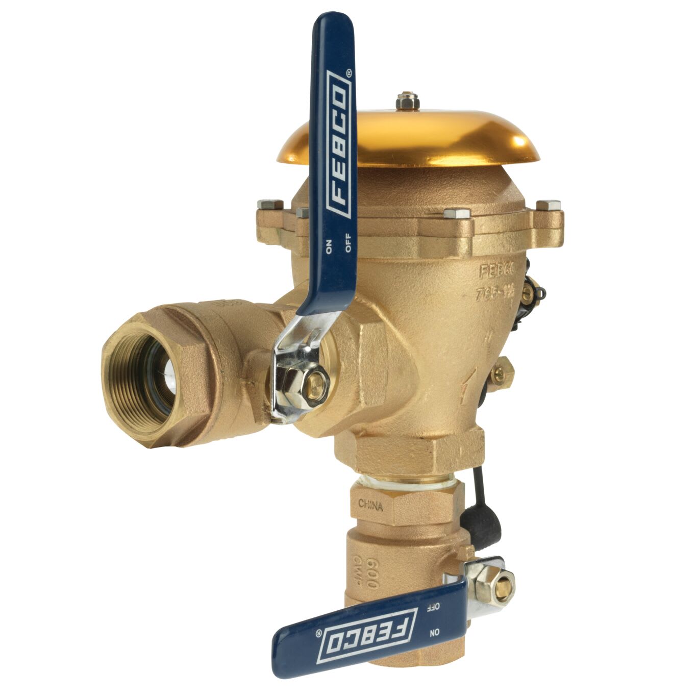 Febco Pressure Vacuum Breaker, 1-1/4" FNPT | T765FBV