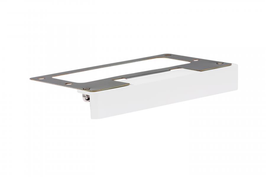 LF Wall Light, Integrated LED 3900 K A380 Aluminum, FLat White | LFZDCFW