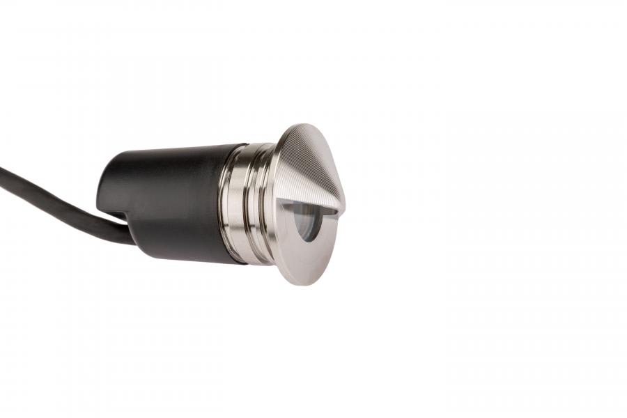 FX Luminaire Wall Spot Light, 1 LED, Dimmable, Stainless Steel Finish | VOZD1LEDSTSS