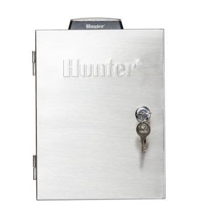 Hunter Residential & Commercial Irrigation 12, Solar Controller Stainless Steel Controller | XCH1200SSP