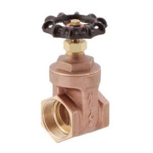 Matco 514T Non-Rising Stem Gate Valve Cast Brass 1-1/4" Threaded | 514T06