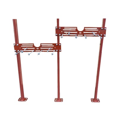 MIFAB Dual Water Cooler Carrier 2 Hanger Plates 3 Uprights | MC33
